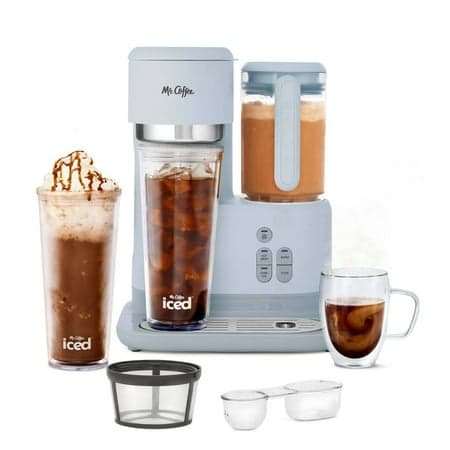 Mr Coffee Single Serve Frappe + Iced + Hot Coffeemaker and Blender