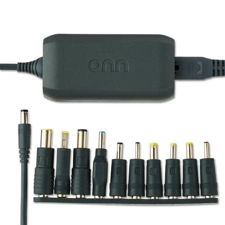 Surf Onn Universal Laptop Charging Adapter with 10 Interchangeable Tips